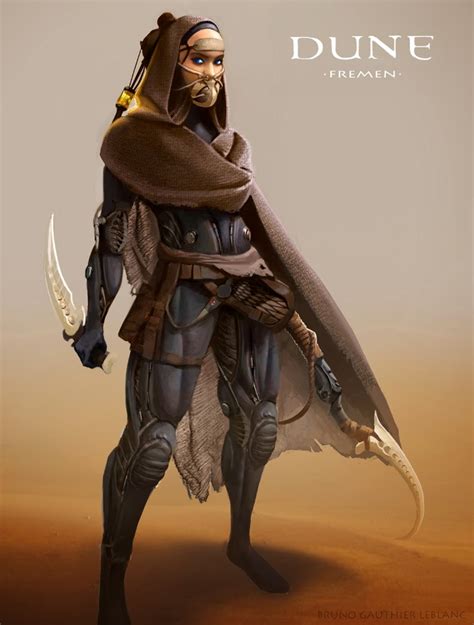 Dune Character Faction Designs by Bruno Gauthier Leblanc | Concept Art ...