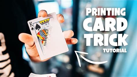 Printing Card Trick by Shin Lim at AlbericoMagic.com - YouTube