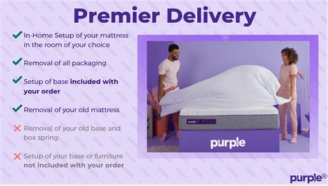 Will Purple remove my old mattress upon mattress delivery? – Purple ...