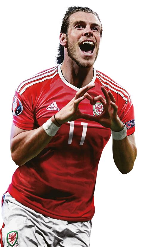 Gareth Bale Wales football render - FootyRenders