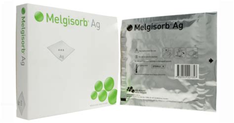 Melgisorb AG Silver Antimicrobial Dressings - Choose 5cm, 10cm, 15cm x 10 | eBay