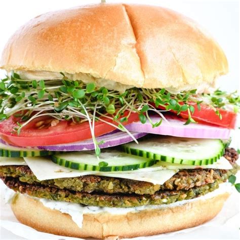 Falafel Burger Recipe (copycat McFalafel) • The View from Great Island