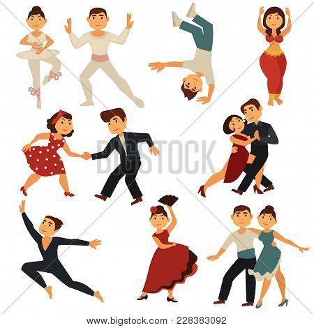 Dancing People Dance Vector & Photo (Free Trial) | Bigstock