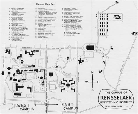 Rpi Troy Ny Campus Map - United States Map