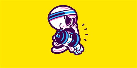 Skeleton Crew - Facebook Animated .gif Stickers on Behance