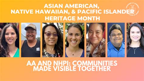 Asian American, Native Hawaiian, and Pacific Islander Heritage Month ...