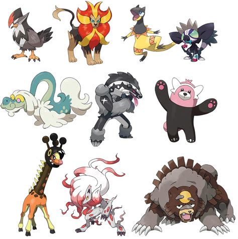 What do you think would be a good Normal/dual type team using these Pokémon? : r ...