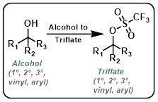 Alcohol to Triflate - Common Conditions