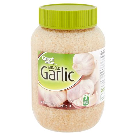 Great Value Minced Garlic, 32 Oz - Walmart.com