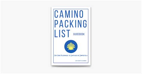 ‎Camino Packing List Guidebook on Apple Books