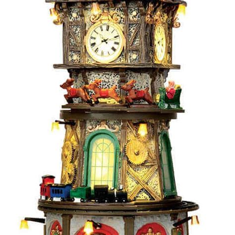 Christmas Clock Tower - Ruxley Manor