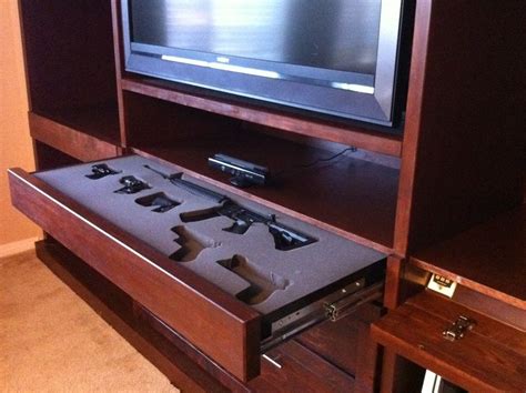 Hidden Gun Drawer Safe | StashVault - Secret Stash Compartments