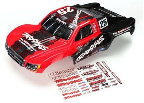 Traxxas Slash 2WD & 4x4 FOX Racing Painted Body