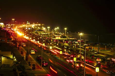 RK Beach road @ Night, Vizag | Supratim Ghatak | Flickr