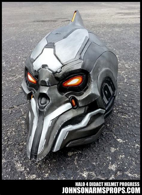 Halo 4 Didact Helmet Paintjob Progress by JohnsonArms on DeviantArt