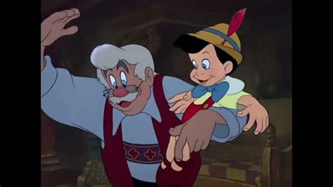 Pinocchio (1940) Ending Scene - YouTube