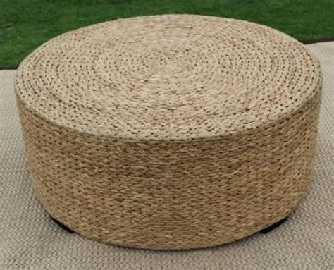 Best 10+ of Seagrass Coffee Table Round Ottoman