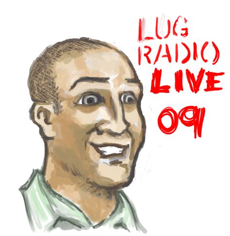 LugRadio Live 2009 caricatures
