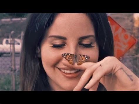 Lana Del Rey Reveals What inspired Happiness Is A Butterfly + What Is Happiness to Her - YouTube