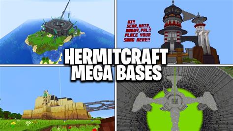 Mega Base Progress on Hermitcraft Season 8 (Hermitcraft Mega bases) - YouTube