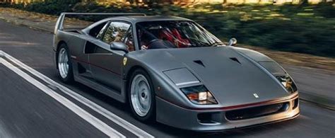 "Sultan of Brunei" Ferrari F40 Restored to Gunmetal Grey, Looks Brand New - autoevolution