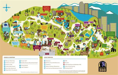 Printable Detroit Zoo Map - Printable Maps