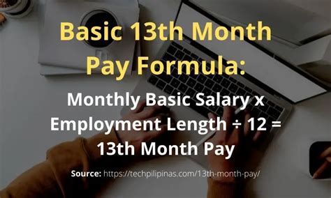 13th Month Pay Calculator: How to Compute Your 13th Month Pay (2023)