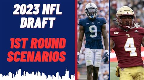 New York Giants 2023 NFL Draft 1st Round Scenarios - YouTube