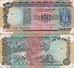 The 100 Rupee Note : Design History | rupees, currency note, paper currency