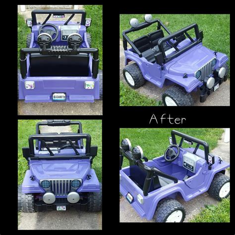 Barbie jeep makeover | Power wheels makeover, Kids power wheels, Outdoor toys for kids