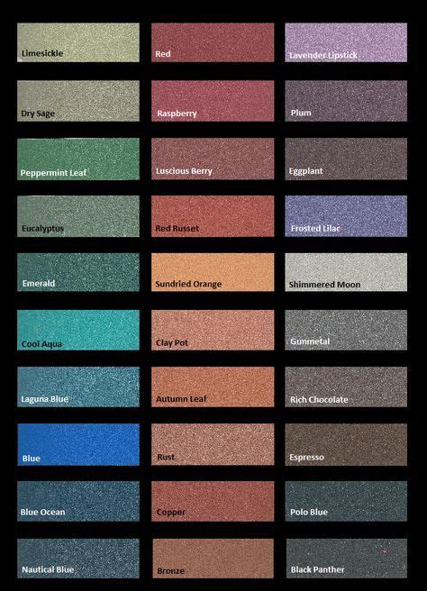 rustoleum metallic color chart - Google Search | Metallic paint colors ...