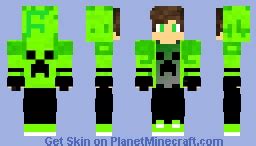 creeper boy Minecraft Skin