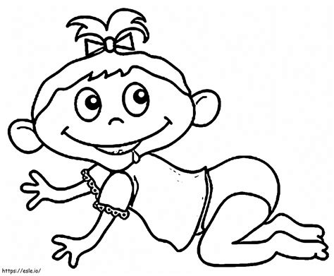 Baby Girl 2 coloring page