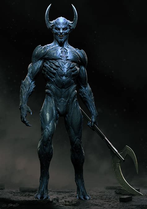 ArtStation - BLUE DEVIL Designs for Swampthing