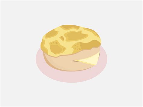 061: Pineapple Bun with Butter by Maggi Voong on Dribbble