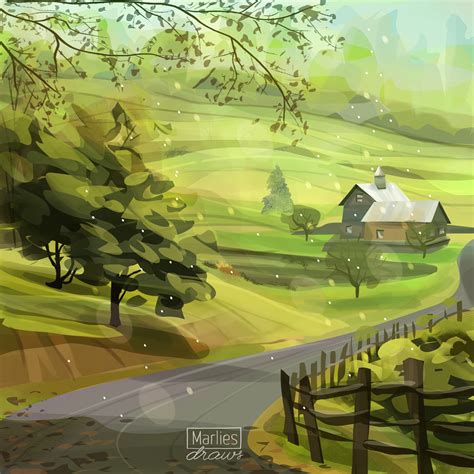 ArtStation - Sleepy Hollow farm