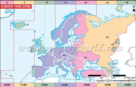 #Europe Time Zone Map | Time zone map, Time zones, Europe