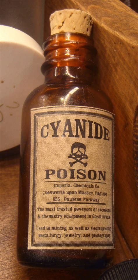 Cyanide, the Classic Poison | The News in Books | Cyanide poison, Vintage medical cabinet ...