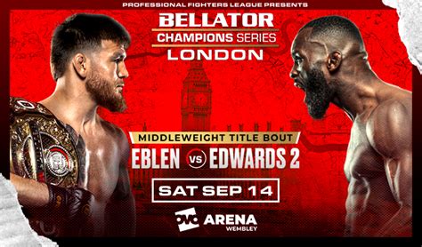 Bellator Champions Series London | 🥋🥊MMA | Spectator info