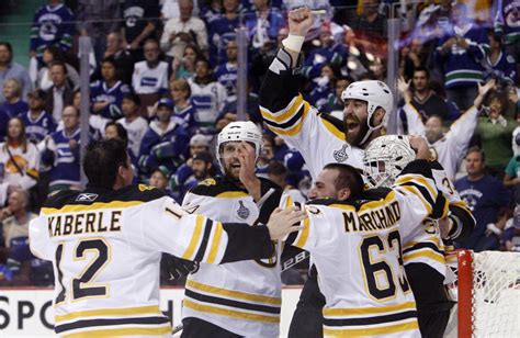 Boston Bruins’ 2011 Stanley Cup Champions Visited Morning Skate ...