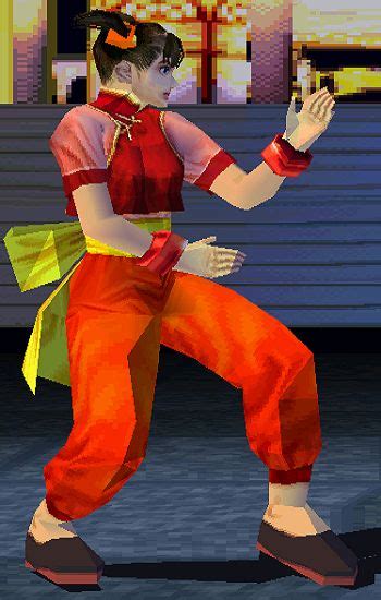 Ling Xiaoyu's primary outfit in Tekken 3. | Female characters ...