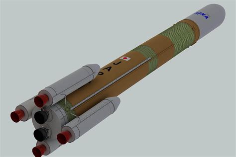 H3 Rocket - 3D Model by shontoloyo