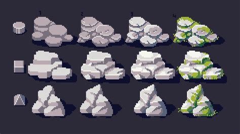 rocks rocks rocks: PixelArt | Pixel art landscape, Pixel art games ...