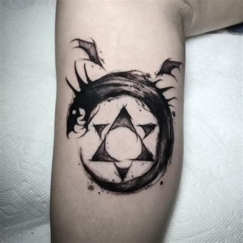 homunculus symbol from FMA done by Tyler Nguyen, out of My Little Needle Tattoos, Plymouth, MI ...