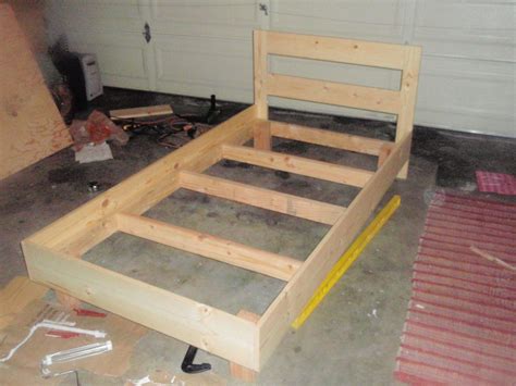 Diy Twin Platform Bed Plans Plans Free Download | Bed frame plans, Diy ...