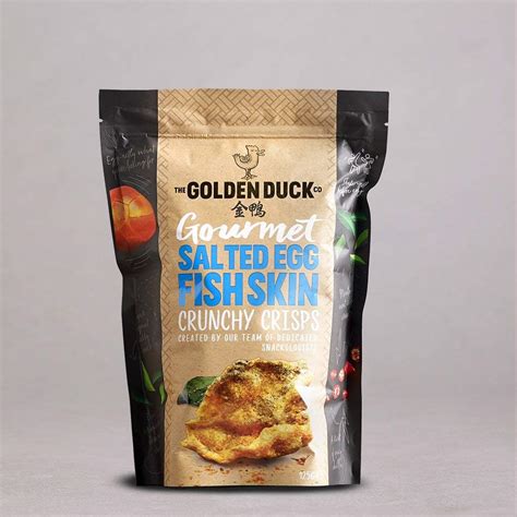 Wholesale Golden Duck Salted Egg Fish Skin Crisps/ Potato Ridges/ Tempura (Salted Egg Fish Skin ...