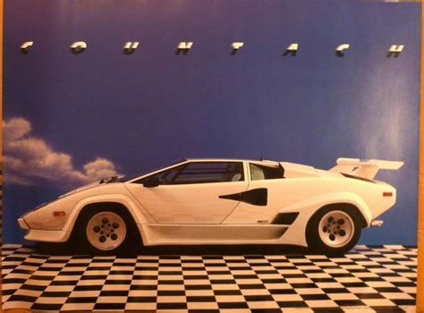 Lamborghini Countach Poster 1994 Ron Kimball 1994 Summer Of Love