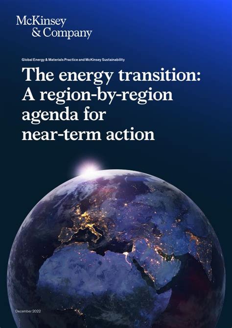 The energy transition: A region-by-region agenda for near-term action ...