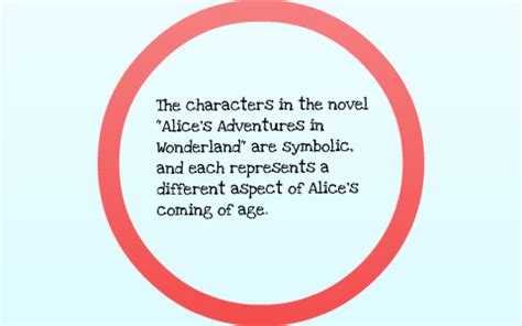 Alice's adventures in Wonderland symbolism by Bobby Lunsford on Prezi