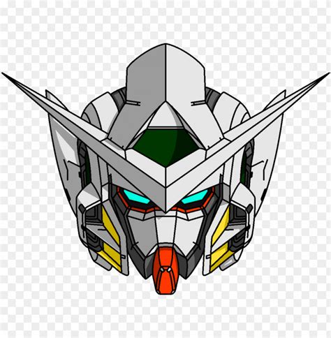 Undam Head Png Image Library Download - Gundam Exia PNG Transparent With Clear Background ID ...